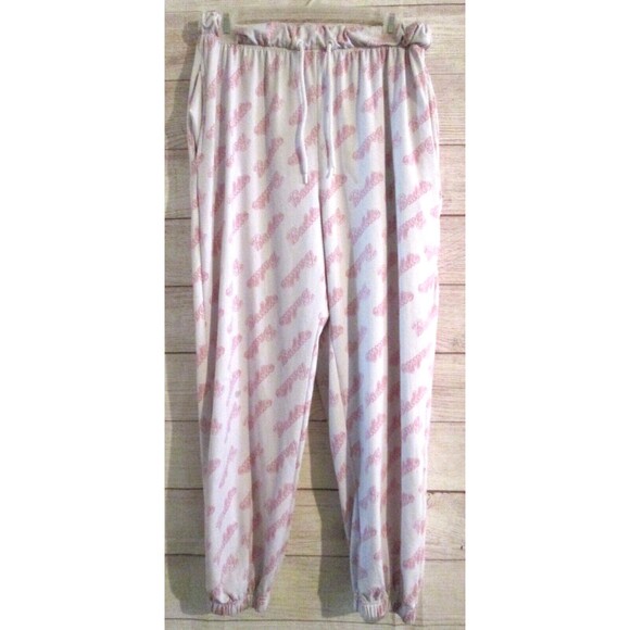 Charlotte Russe Other - Charlotte Russe Pajama Pants Women's Size Medium Loungewear Baddie Pink White